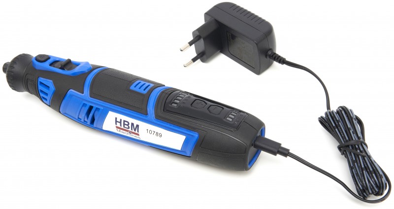 HBM 8V Multitool op Accu met 58 Accessoires en 5 Snelheden
