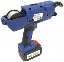 HBM Accu Vlechtmachine 10,8 V 4,0 Ah 8-34 mm Draadlengte 500 mm Oplaadtijd 2,5 uur