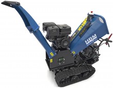 HBM Professionele 4-Takt 15 PK 420 cc Benzine Hakselaar/Houtversnipperaar op Rupsbanden, 70 mm, Veiligheidsbeugel