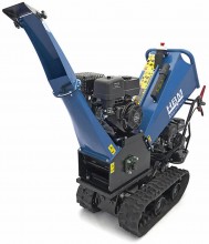 HBM Professionele 4-Takt 15 PK 420 cc Benzine Hakselaar/Houtversnipperaar op Rupsbanden, 70 mm, Veiligheidsbeugel