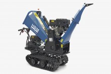 HBM Professionele 4-Takt 15 PK 420 cc Benzine Hakselaar/Houtversnipperaar op Rupsbanden, 70 mm, Veiligheidsbeugel