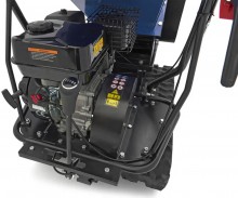 HBM Professionele 4-Takt 15 PK 420 cc Benzine Hakselaar/Houtversnipperaar op Rupsbanden, 70 mm, Veiligheidsbeugel
