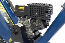 HBM Professionele 4-Takt 15 PK 420 cc Benzine Hakselaar/Houtversnipperaar op Rupsbanden, 70 mm, Veiligheidsbeugel