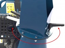 HBM Professionele 4-Takt 15 PK 420 cc Benzine Hakselaar/Houtversnipperaar op Rupsbanden, 70 mm, Veiligheidsbeugel