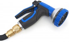 HBM Flexibele Tuinslang 15 m met Messing Fittingen