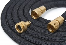 HBM Flexibele Tuinslang 15 m met Messing Fittingen