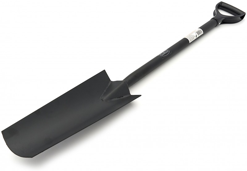 HBM Stalen Extra Smalle Afvoerschop Spade 1150 mm x 160 mm