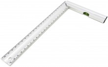 HBM 150 mm Aluminium Blokvinkel med Vaterpas