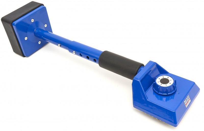 HBM Kniespanner Tapijtspanner - 7 Standen - Kunststof/Metaal - 16 Pinnen