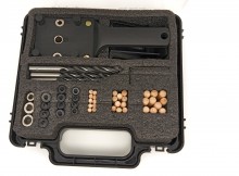 HBM universele houtdeuvelset 6/8/10 mm met opbergkoffer
