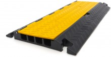 HBM Kabelbro 80 cm Kabelkanal med Klap, 4 Kanaler, Gummi, 9 t, 25 mm, 800 mm. HBM Kabelbro 80 cm Kabelkanal med Klap, 4 Kanaler, Gummi, 9 t, 25 mm, 800 mm.