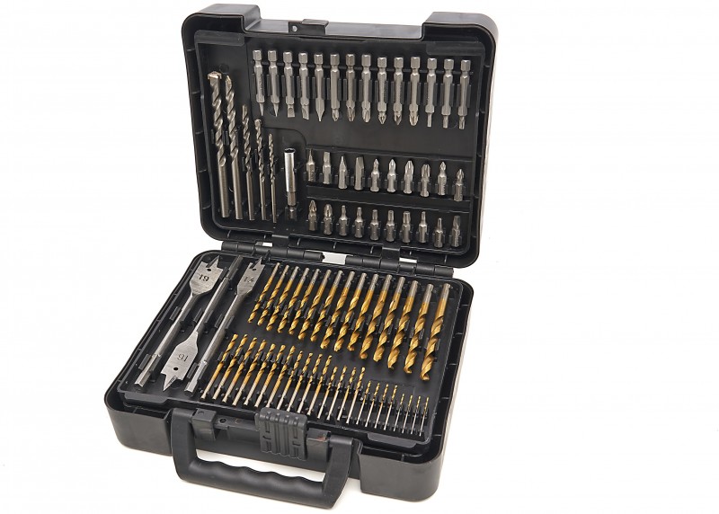 HBM 204-delige Bitset, Borenset en Gatzagenset Deluxe voor Metaal en Hout HBM 204-delige Bitset, Borenset en Gatzagenset Deluxe voor Metaal en Hout