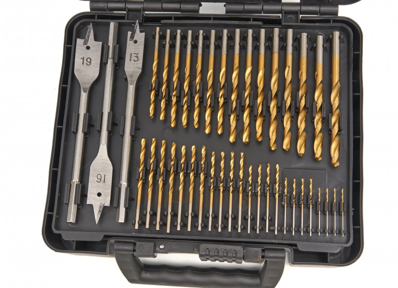 HBM 204-delige Bitset, Borenset en Gatzagenset Deluxe voor Metaal en Hout HBM 204-delige Bitset, Borenset en Gatzagenset Deluxe voor Metaal en Hout
