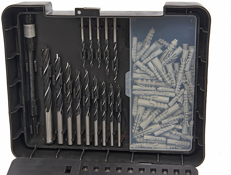 HBM 204-delige Bitset, Borenset en Gatzagenset Deluxe voor Metaal en Hout HBM 204-delige Bitset, Borenset en Gatzagenset Deluxe voor Metaal en Hout