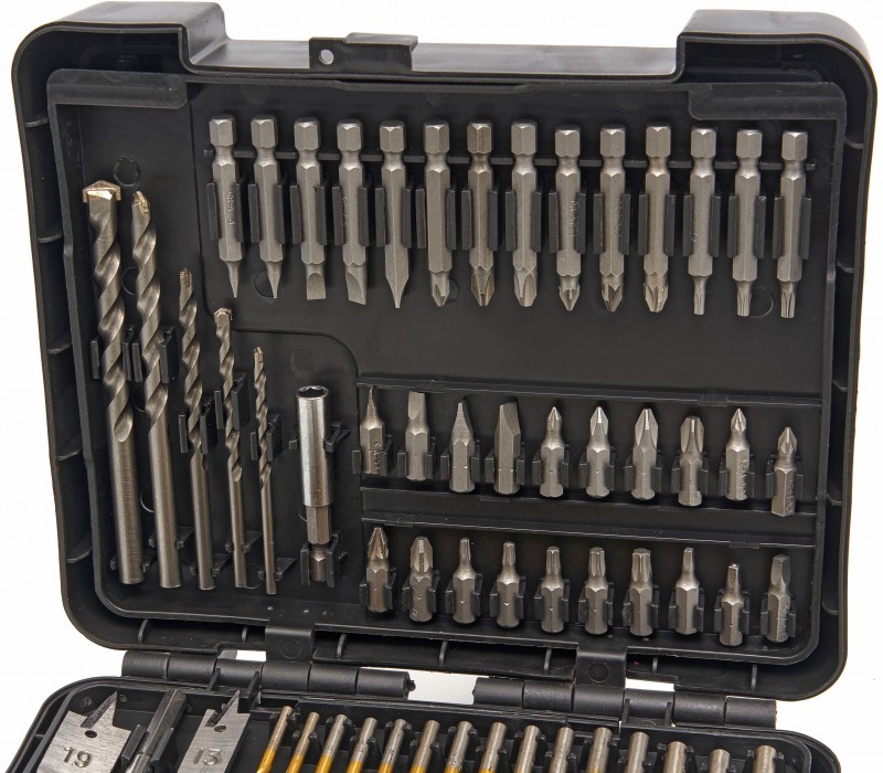 HBM 204-delige Bitset, Borenset en Gatzagenset Deluxe voor Metaal en Hout HBM 204-delige Bitset, Borenset en Gatzagenset Deluxe voor Metaal en Hout
