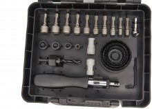 HBM 204-delige Bitset, Borenset en Gatzagenset Deluxe voor Metaal en Hout HBM 204-delige Bitset, Borenset en Gatzagenset Deluxe voor Metaal en Hout