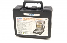 HBM 204-delige Bitset, Borenset en Gatzagenset Deluxe voor Metaal en Hout HBM 204-delige Bitset, Borenset en Gatzagenset Deluxe voor Metaal en Hout