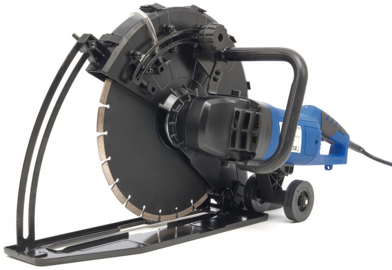 HBM Profi 350 mm watergekoelde muurzaag/betonzaag 2600W, zaagdiepte 120 mm, 4300 rpm