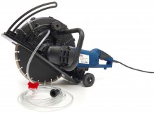 HBM Profi 350 mm watergekoelde muurzaag/betonzaag 2600W, zaagdiepte 120 mm, 4300 rpm