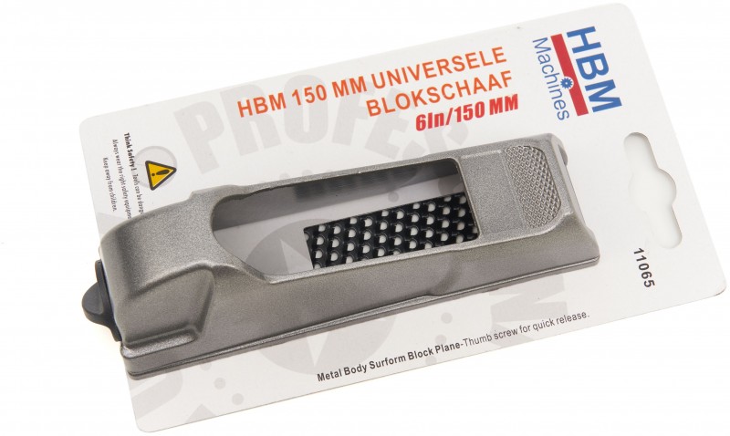 HBM Universele Blokschaaf 150 mm Metaal HBM Universele Blokschaaf 150 mm Metaal