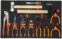 Beta gevulde gereedschapswagen 2400S O7/E-M - 309-delig, 7 laden, slot, 4 zwenkwielen, 800 kg, oranje Beta gevulde gereedschapswagen 2400S O7/E-M - 309-delig, 7 laden, slot, 4 zwenkwielen, 800 kg, oranje