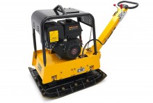 HBM Professionele 13 PK Reversible Trilplaat 820 x 650 mm 38 kN incl. Wielenset en Bestrating Beschermplaat