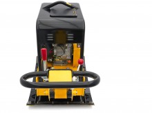 HBM Professionele 13 PK Reversible Trilplaat 820 x 650 mm 38 kN incl. Wielenset en Bestrating Beschermplaat