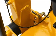HBM Professionele 13 PK Reversible Trilplaat 820 x 650 mm 38 kN incl. Wielenset en Bestrating Beschermplaat