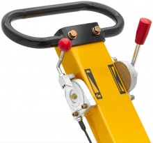 HBM Professionele 13 PK Reversible Trilplaat 820 x 650 mm 38 kN incl. Wielenset en Bestrating Beschermplaat