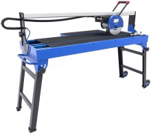 HBM Professionel Fliseskæremaskine 1200 mm - Fliseskærer 1200W, 230V, Snitlængde 1.200 mm, Geringsvinkel 45°.