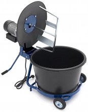 HBM 50 Liter Mengmachine 370 W Verrijdbaar
