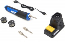 HBM Professionele 3,6 V 8 W Accu Soldeerbout Inclusief 3 Soldeertips