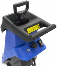 HBM Elektrische Hakselaar 2500W - Tuinhakselaar/Houtversnipperaar met 2 sets messen, 230V, IP24, 10,5 kg