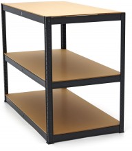 HBM reol af metal MDF 3 x 265 kg 120 x 60 x 90 cm
