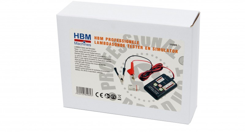 HBM Professionel Lambdasonde Tester og Simulator - 250 g.