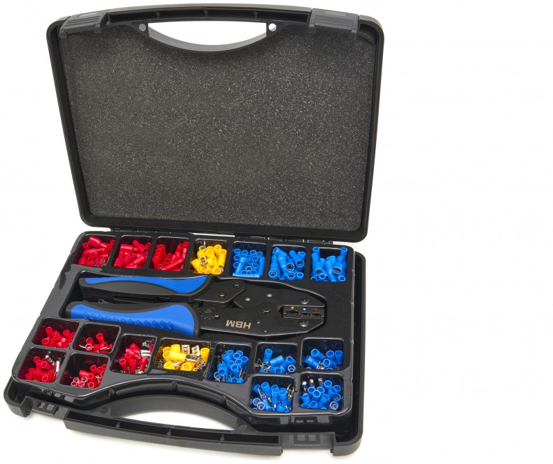 HBM 552-delige Professionele Kabelkrimptang Set