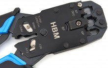 HBM Professionele Hydraulische Krimptang voor RJ45 en RJ11