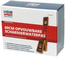 HBM 60 cm Opvouwbare Scharnierwaterpas
