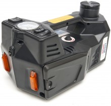 HBM elektrische 12V autokrik 1,5 ton met LED-verlichting en slagmoersleutel, verrijdbaar, 340 Nm