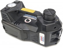 HBM elektrische 12V autokrik 1,5 ton met LED-verlichting en slagmoersleutel, verrijdbaar, 340 Nm