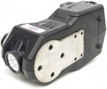 HBM elektrische 12V autokrik 1,5 ton met LED-verlichting en slagmoersleutel, verrijdbaar, 340 Nm