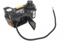 HBM elektrische 12V autokrik 1,5 ton met LED-verlichting en slagmoersleutel, verrijdbaar, 340 Nm