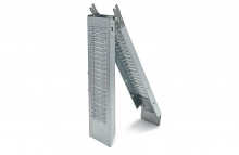 HBM Opvouwbare Oprijplaat 160 x 22 cm - Inklapbaar - Vergrendeling - Draagvermogen 112,5 kg