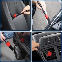 HBM 5-delige Interieurkwastenset en Velgenkwasten voor Car Detailing