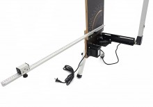 HBM 200 W schuimsnijder met poten, 1370 mm snijlengte, 230 V, 90° snijhoek