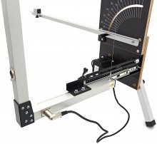 HBM 200 W schuimsnijder met poten, 1370 mm snijlengte, 230 V, 90° snijhoek