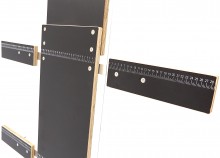 HBM 200 W schuimsnijder met poten, 1370 mm snijlengte, 230 V, 90° snijhoek