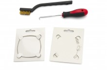 HBM 200 W schuimsnijder met poten, 1370 mm snijlengte, 230 V, 90° snijhoek
