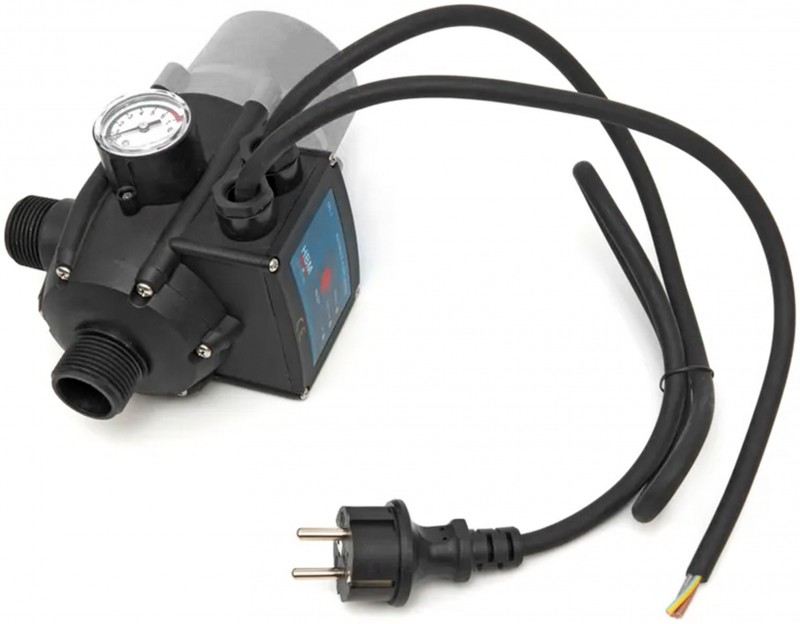 HBM Elektronische Drukschakelaar voor Waterpomp 1,5-10 bar Inclusief Kabels Model 2