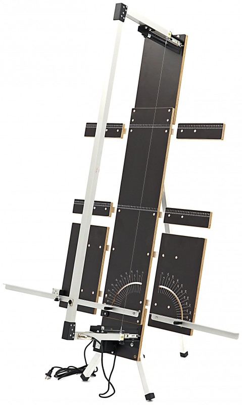 HBM 200W schuimsnijder met poten en zijbladen, 1370 mm snijlengte, 230V, 0,5 mm snijdraad